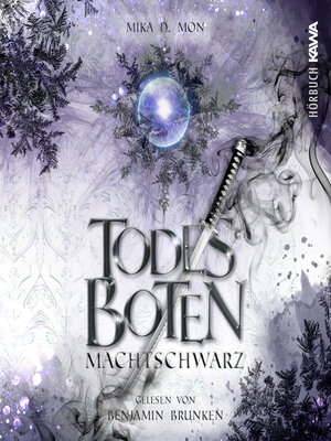cover image of Todesboten--Machtschwarz